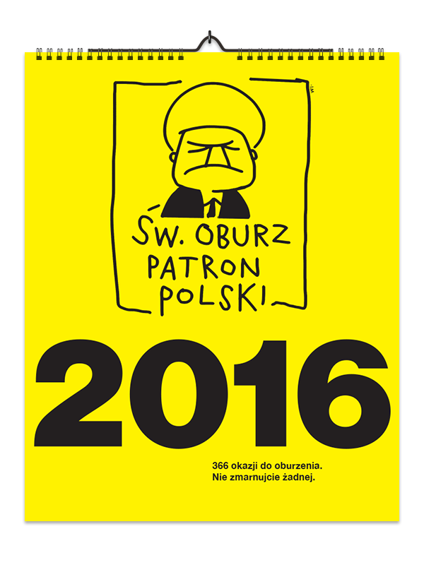 Św. Oburz Patron Polski - Kalendarz 2016